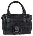 Handtasche Skull Totenkopf 3D - Bowlingbag Steampunk Gotik Nieten