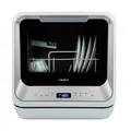 MEDION DWT20 Mini Geschirrspüler 5 Liter LED-Display 58 dB 0,314kWh/100 D silber