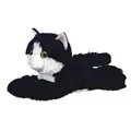 Mini Flopsies Maynard Black/White Cat 8In/20cm