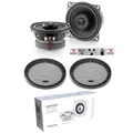 2 FOCAL ACX-100 Koaxiallautsprecher 4" 4 Ohm + Gitter Und 5 Sticker Gratis