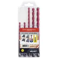 Alpen MultiCut 100905100 Hartmetall Mehrzweckbohrer-Set 5teilig 5 mm, 6 mm, 8