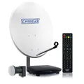 SCHWAIGER SAT-Anlage, HDTV 2TN 80 cm Twin LNB