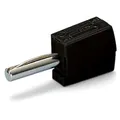 WAGO Bananenstecker 215-311 | für Buchsendurchmesser: 4 mm, Querschnittsbereich: 0,08 - 2,5 mm², 50 Stück, Prüfzubehör für einen Bemessungsstrom bis 20 A und einer Prüfspannung von 42 V