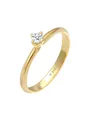 Elli Diamonds Ring Damen Sterlingsilber gold, 56 609910-0002-00560
