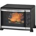 Back & Grill Ofen mit Umluft BG 1550, Mini-Backofen schwarz, Retail