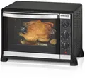 ROMMELSBACHER Kleinbackofen BG 1550 1550W 30L schwarz mit Drehspieß/Umluft