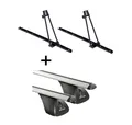 2x Fahrradträger ORION+Dachträger Original für AlfaRomeo Giulietta 5Tür ab 10