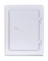 FIREFIX 2093/W Kamintür 140x200 mm I Verzinkte Revisionsklappe aus Stahl für den Schornstein, weiss, pulverbeschichtet I Revisionstür zur Wartung des Kamins