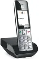 Gigaset COMFORT 500 Schnurloses Telefon schwarz-silber