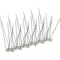 Sarei - Taubenschutz Typ 2 Edelstahl 11 X 33,3 Cm Vogelschutz Taubenabwehr Spikes