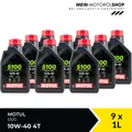 Motul 5100 10W-40 4T JASO MA-2 API SP Motorrad Motoröl 9x1 Liter = 9 Liter