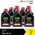 Motul 5100 10W-40 4T JASO MA-2 API SP Motorrad Motoröl 7x1 Liter = 7 Liter