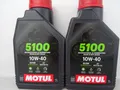 Motul 5100 10W40 2Liter 10W-40 4-Takt Motorradöl Motorenöl 2x 1Liter Technosynth