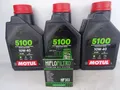 Motoröl 10W40 3Liter Motul 5100 Öl Motorradöl + Ölfilter Hiflo HF303 OC1566