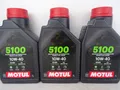 Motul 5100 10W40 4T ESTER Öl 4-Takt Motorradöl Motorenöl Motoröl 3x 1Liter
