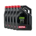 MOTUL 5100 SAE 10W-40 4T Motorradöl JASO MA2, API SM, API SL, 5x4 Liter