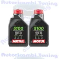 Motul 5100 10W40 Technosynthese Ester Jaso MA2 T903 Motoröl Motorrad 2 Liter