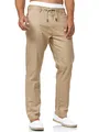 Indicode Herren Veneto Stoffhose aus Leinen & Baumwolle | Leinenhose Freizeithose Männer Cornstalk, XXL