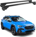 Dachträger für Subaru Crosstrek 2023-2025 Gepäckträger Grundträger Alu Schwarz
