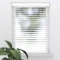 SOLUNA PVC-Jalousie Holzoptik weiß 60x130 cm