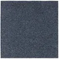 Karat Teppichfliesen Moskau Selbstliegend Rutschhemmend 50 x 50 cm Blau