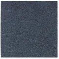 Floordirekt Teppichfliese Moscow, Blau, Textil, Uni, quadratisch, 50x50 cm, pflegeleicht, Teppiche & Böden, Bodenbeläge, Teppichfliesen