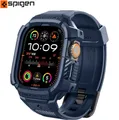 Schutzhülle mit Armband für Watch Ultra 2/1 49mm Cover Band Spigen Dunkelblau