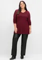 Sheego Strickpullover Ajourpullover