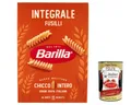 20x Pasta Barilla Fusilli Integrali Vollkorn italienisch Nudeln 500 g pack + Italian Gourmet polpa 400g