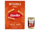 10x Pasta Barilla Fusilli Integrali Vollkorn Nudeln 500g+Italian Polpa 400g