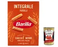5x Pasta Barilla Fusilli Integrali Vollkorn Nudeln 500g+Italian Polpa 400g