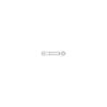 DIN 912/ISO 4762 Zylinderkopf-Schaftschraube M12x220 Stahl 8.8 blank
