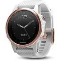 Garmin Fenix 5S 42 mm roségold am Silikonarmband weiß