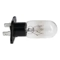 Lampe 25W 240V Whirlpool 481913428051 mit Befestigungssockel 2x6,3mmAMP für Mikr