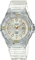 CASIO TIMELESS COLLECTION Quarzuhr LRW-200HS-7EVEF, Armbanduhr, Kinder, Jugendliche, bis 10 bar wasserdicht, Leuchtzeiger, transparent