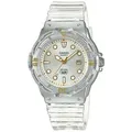 CASIO Chronograph Casio Timeless Collection Armbanduhr LRW-200HS-7EVEF Transparent silberfarben