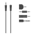 Hama Klinken-Anschluss-Set (2,5m) schwarz Kabel