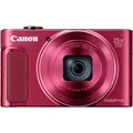Canon PowerShot SX620 HS Digitalkamera (20,2 MP, 25-Fach optischer Zoom, 50-Fach ZoomPlus, 7,5cm (3 Zoll) Display, CMOS-Sensor; DIGIC4+, optischer Bildstabilisator, WLAN, NFC, HDMI) Kamera, rot