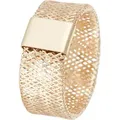 OR ÉCLAT Gold-Ring "Maille Tissée"