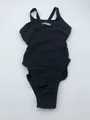 ARENA Damen Badeanzug Swim Tech Solid, chlorbeständig, Gr. 34, Schwarz-Weiß