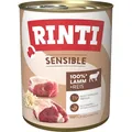 Rinti Sensible Lamm & Reis | 6x 800g Nassfutter für Hunde