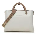 Valentino Damen Alexia Tasche, Bianco/Cuoio