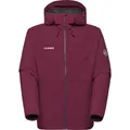 Mammut Ultimate Comfort Softshell Hooded Jacket Men vin (3800) XL