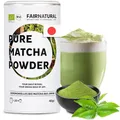 FAIRNATURAL® Zeremonielles Bio Matcha Pulver aus Japan höchster Qualitätsstufe [40g] - Premium Matchapowder 100% Rein - Originales & Veganes Matchapulver für Matcha Latte, Kuchen & Matcha Grün-Tee