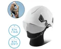 STAHLWERK Schutzhelm Schutzhelm mit Visier SVH-100 ST EN397 EN166 (Packung, 1-tlg., Einzelartikel), integrierten Stirnpolster