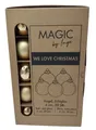 Neu Magic by Inge Glaskugel gold 6cm 30St. Christbaumkugeln 2.Wahl #