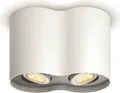 Philips Hue White Amb. Pillar Spot 2 flg. weiß 2 x 350lm DS-