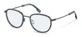 Rodenstock Brillengestell (Model R8034) für Herren, Rounded, gefertigt aus Titanium (inklusive Brillenetui)