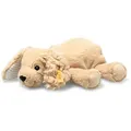 Steiff Floppy Lumpi Hund 20 hellbraun liegend 242595 - Rosa
