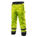 NEO Tools Profi Thermo Warnschutzhose EN 20471 Warnhose orange gelb Arbeitshose Warnschutz Sicherheitshose XL Neongelb